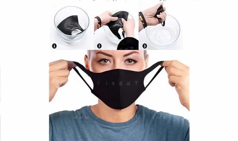 1 Adet Nano Mask Air Yüz Maskesi Yıkanabilir Maske - Thumbnail