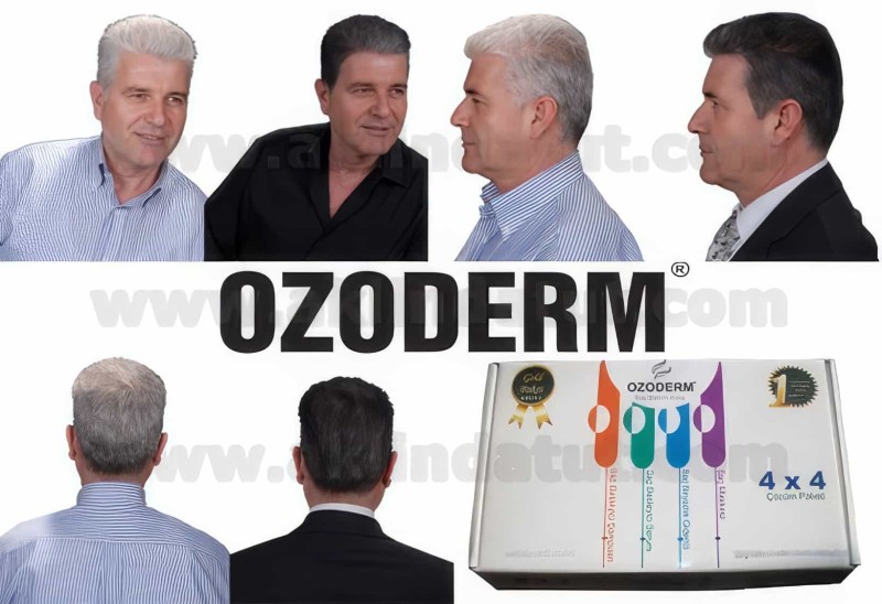 1 Adet Ozoderm 4'lü Saç Bakım Seti - Thumbnail