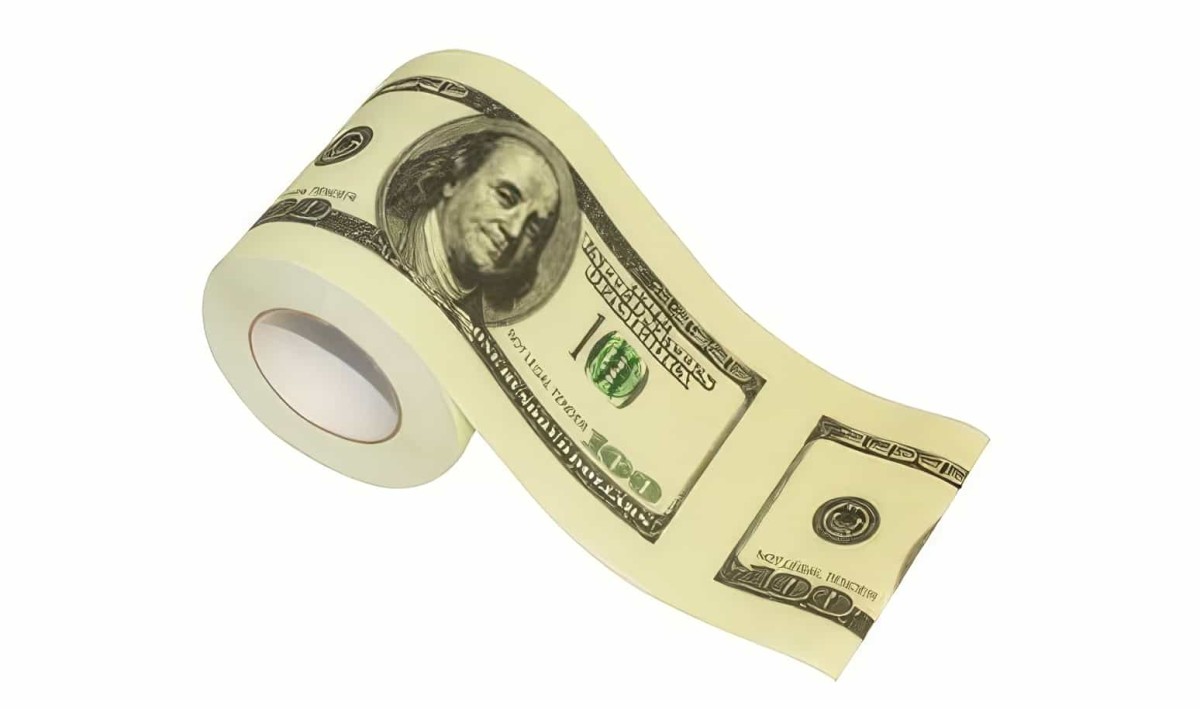 100 Dolar Tuvalet Kağıdı