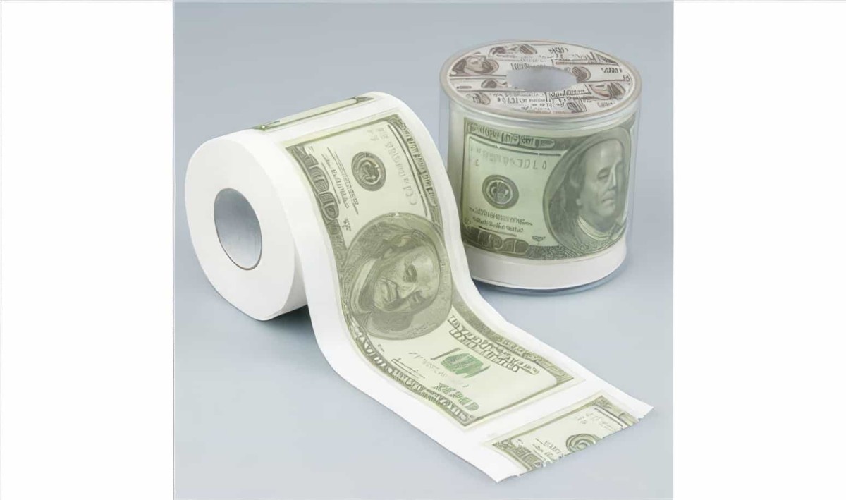 100 Dolar Tuvalet Kağıdı