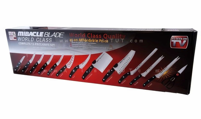  - 13 Parça Profesyonel Lazer Bıçak Seti Mibacle Blade
