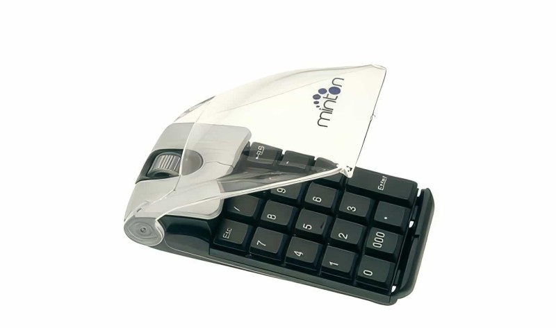 2 İn 1 Minton Keypad Optic Mouse - Thumbnail