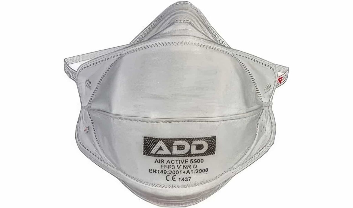Add Air Active 5500 Ffp3 Ventilsiz Katlanır Yeni Nesil Yüksek Performanslı Solunum Maskesi