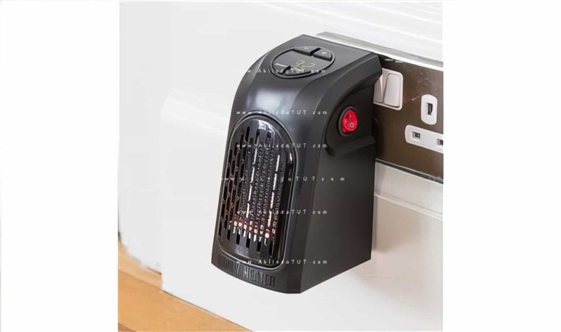 Akıllı Hava Isıtıcı 400 Watt Handy Heater Fanlı Priz Tipi - Thumbnail