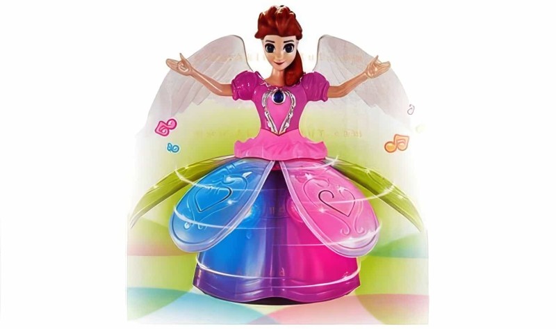  - Angel Girl Sesli Işıklı Dans Eden Şarkı Söyleyen Etekleri Açılıp Kapanan Melek Prenses Oyuncak