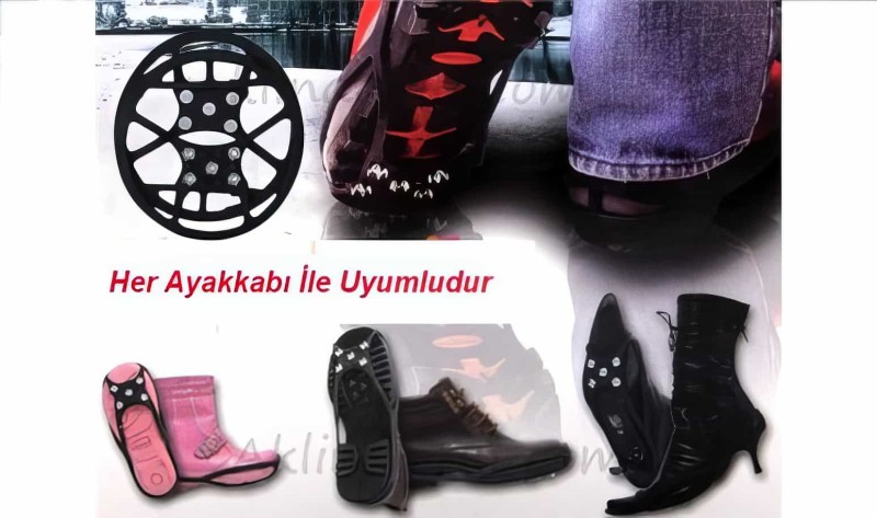 Ayakkabı Kar Zinciri Kayma Önleyici - Thumbnail