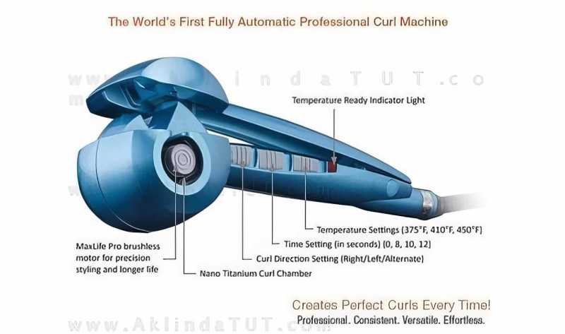 Babyliss Pro Nano Titanium Miracurl Professional Otomatik Bukle Makinesi - Thumbnail
