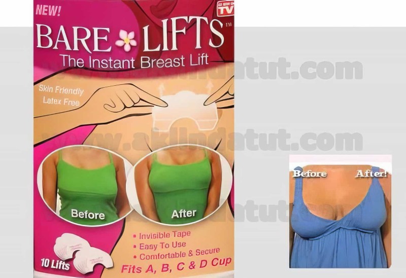 Bare Lifts Göğüs Toparlayıcı Askısız Sırtsız Sütyen 10'lu Paket - Thumbnail