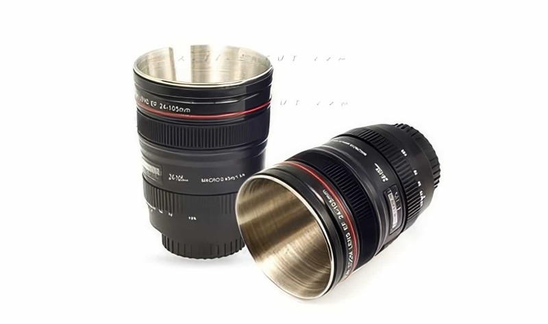 Canon Objektif Görünümlü Mini Bardak 2 Adet - Thumbnail