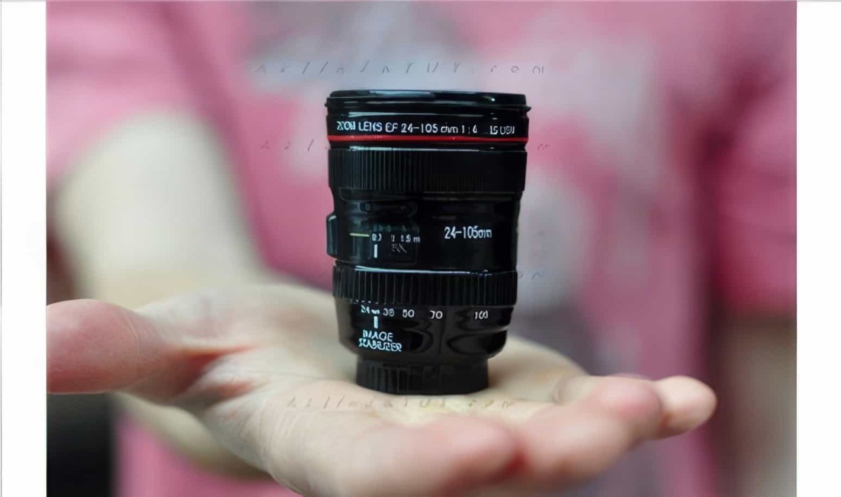 Canon Objektif Görünümlü Mini Bardak 2 Adet