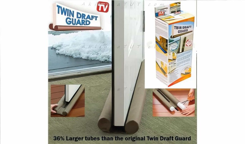 Çift Taraflı Kapı Altı Rüzgarlığı Twin Draft Guard - Thumbnail