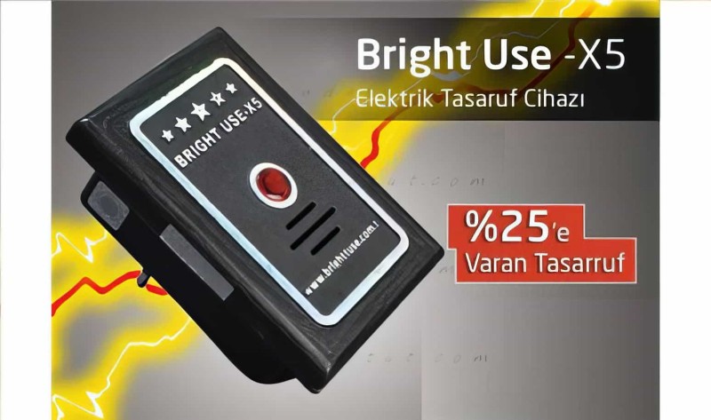  - Elektrik Tasarruf Cıhazı Bright Use X5 (orjinal)