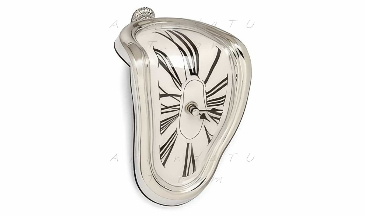 Eriyen Saat - Melting Clock (dali'nin Muhteşem Eserinden İlham Alınarak Tasarlandı)
