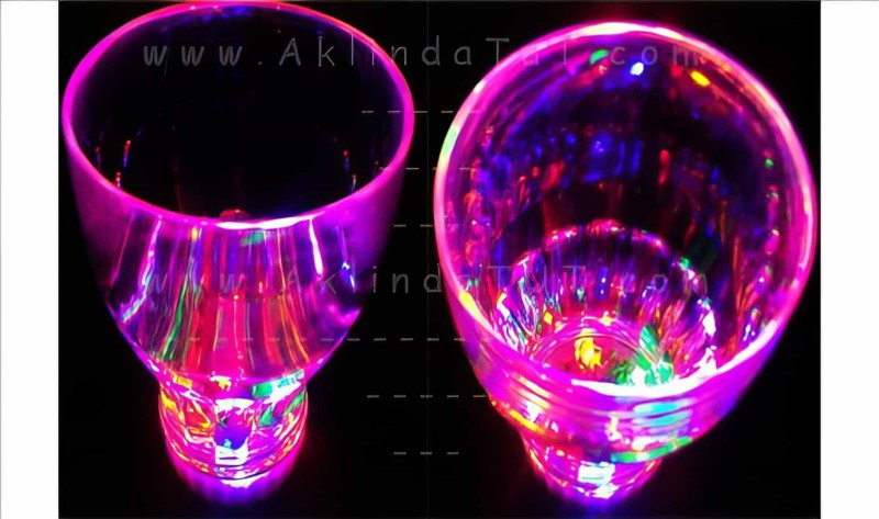  - Fancy Light Glass Led Lambalı Bardak