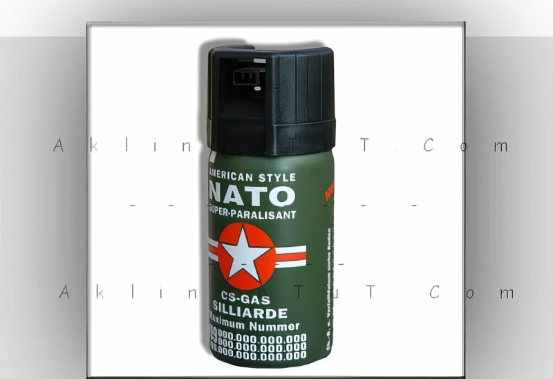 Göz Yaşartıcı Nato Biber Gazı Spreyi (orjinal Alman Malı) - Thumbnail
