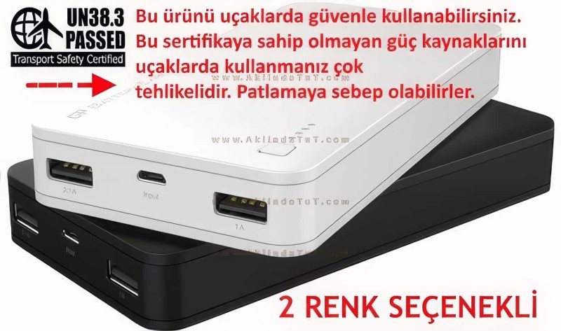  - Gp Powerbank 20000 Mah Taşınabilir Şarj Aleti Gp 3c20a