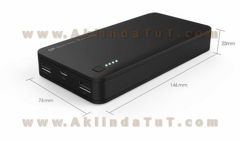 Gp Powerbank 20000 Mah Taşınabilir Şarj Aleti Gp 3c20a - Thumbnail