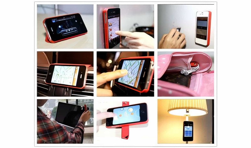 Guoer Mıknatıslı Smart Cover Kılıf İphone 4 Ve 4s İle Uyumlu - Thumbnail