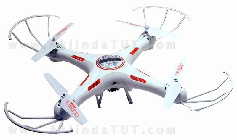 Heliway Drone Kameralı Quadcopter İnsansız Hava Aracı - Thumbnail