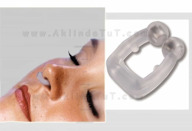 Horlama Önleyici Mıknatıslı Burun Aparatı - Snore Free Nose Clip - Thumbnail