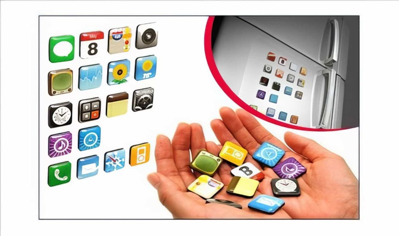  - İpad-iphone App İcon Magnetleri İmagnetos