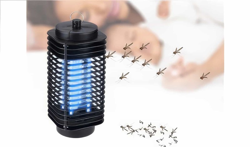 Işıklı Elektrikli Sivrisinek Ve Sinek Öldürücü Lamba Sinek Cız Cihazı - Thumbnail