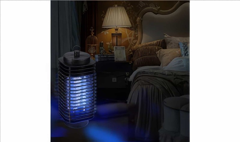 Işıklı Elektrikli Sivrisinek Ve Sinek Öldürücü Lamba Sinek Cız Cihazı - Thumbnail