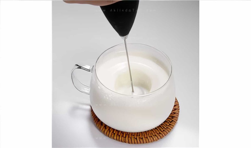 Kahve Süt Cappuccino Pilli Köpürtücü Yumurta Çırpıcı - Karıştırıcı Makina - Thumbnail