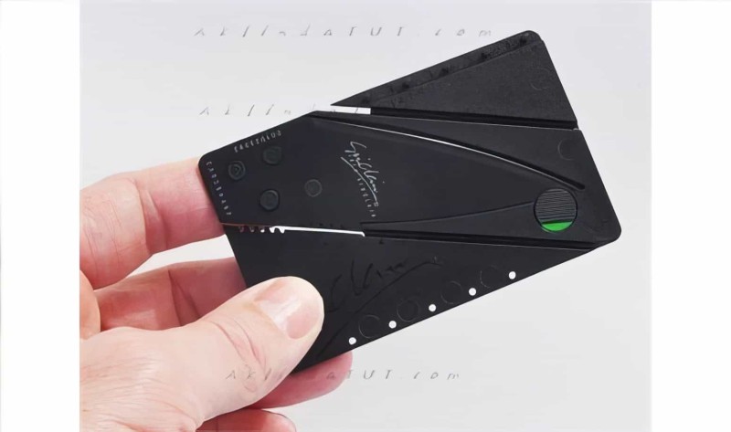 Kart Bıçak Card Sharp Kredi Kartı Şeklinde Cep Çakısı - Thumbnail