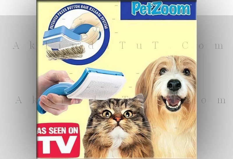 Kedi Ve Köpek Tüy Toplayıcı Tarak Petzoom - Thumbnail
