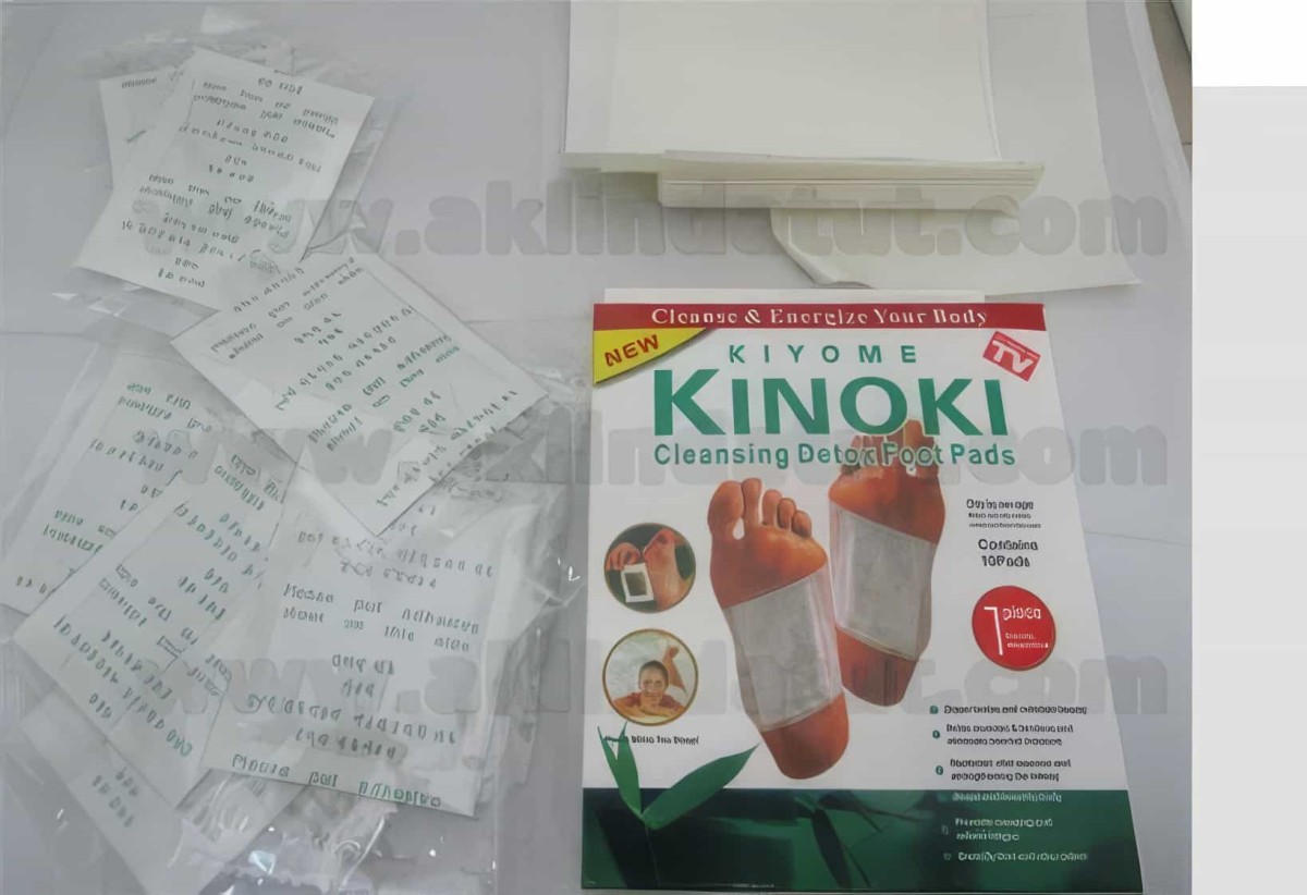 Kinoki Ayak Detoks Bandı (paket İçeriği 10 Adet)