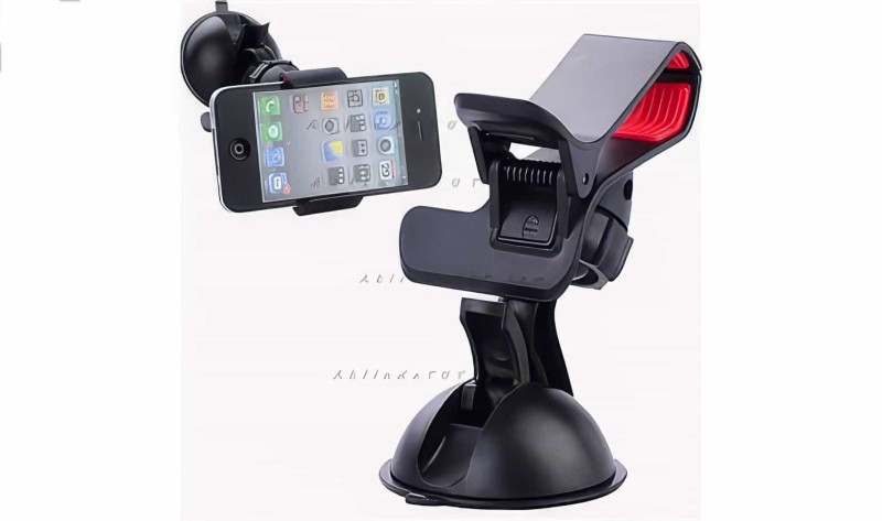 Kıskaçlı Vantuzlu Araç İçi Telefon Tutucu Car Universal Holder - Thumbnail
