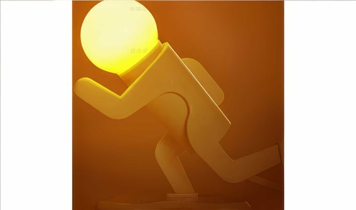 Koşan Adam Gece Lambası - Perfect Night Lamp