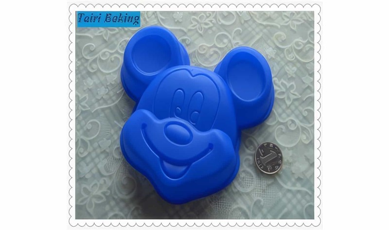 Mickey Mouse Silikon Pasta - Kek Kalıbı - Thumbnail