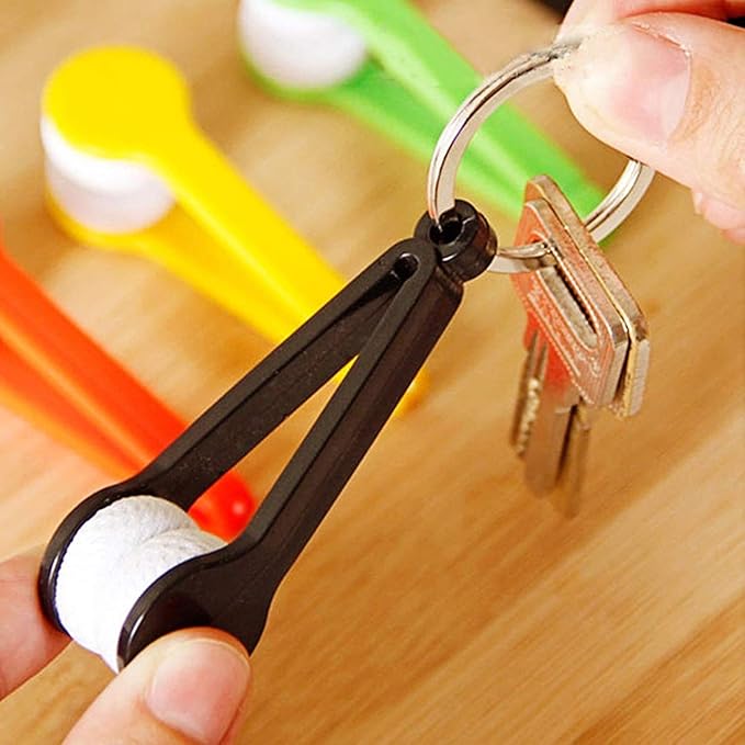 Microfiber Gözlük Camı Temizleyici -Silme Aparatı (silici) 