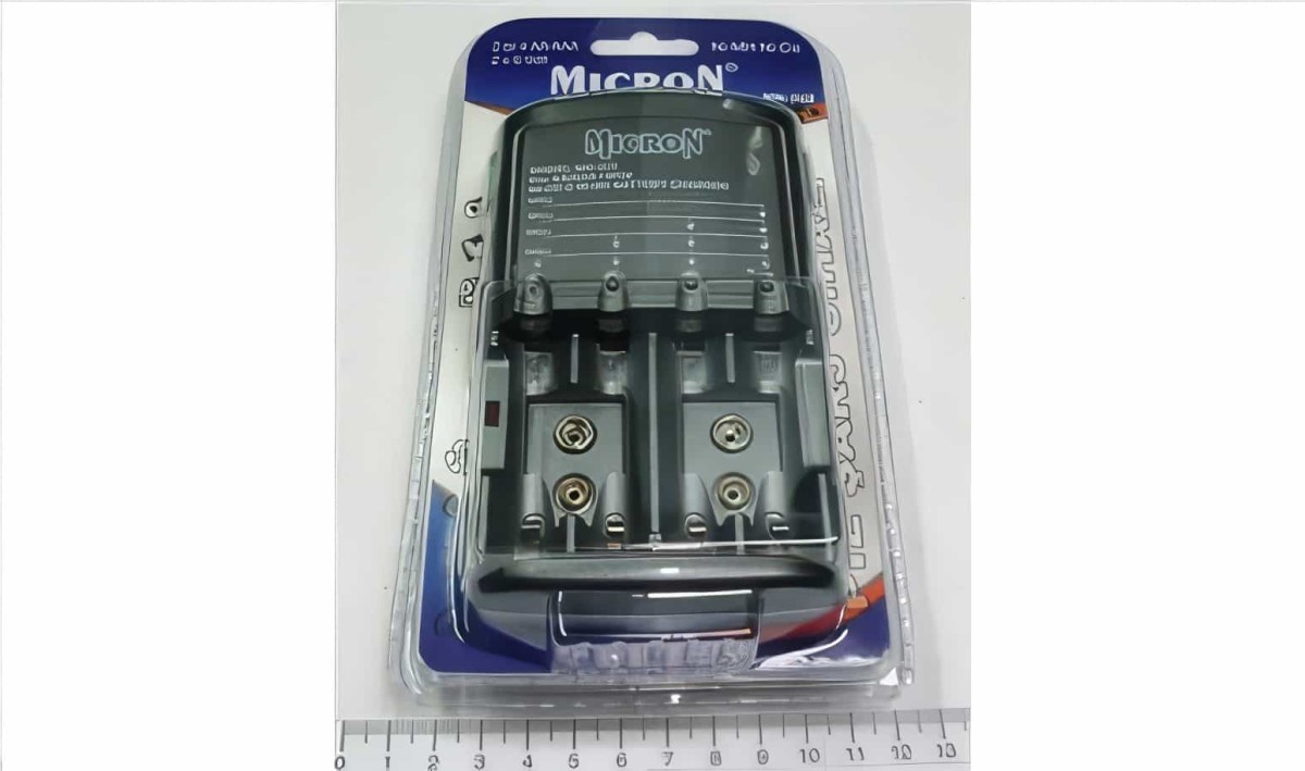 Micron Charger - 3 Boy Pıl Şarj Cıhazı