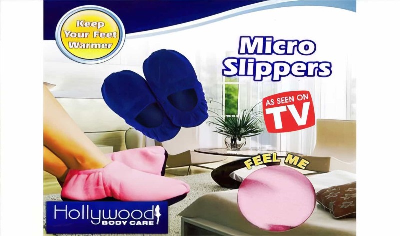 Mikrodalgada Isınan Sıcak Termal Patikler Micro Slippers - Thumbnail