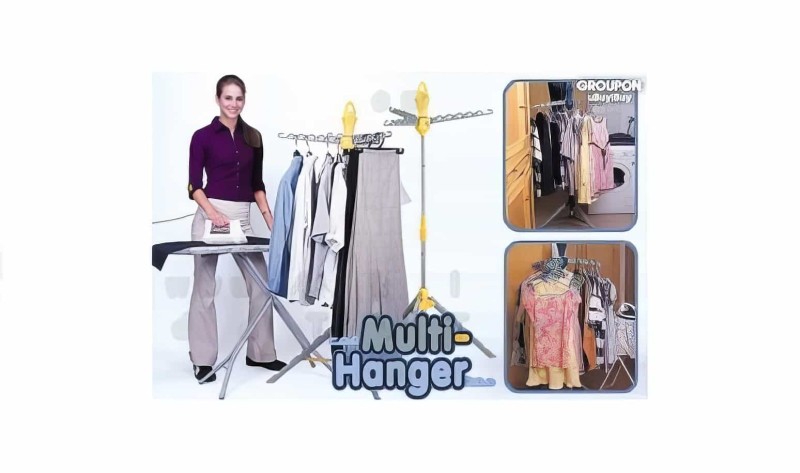 Multi Hanger Portatif Çamaşır Kurutma Askılığı - Thumbnail