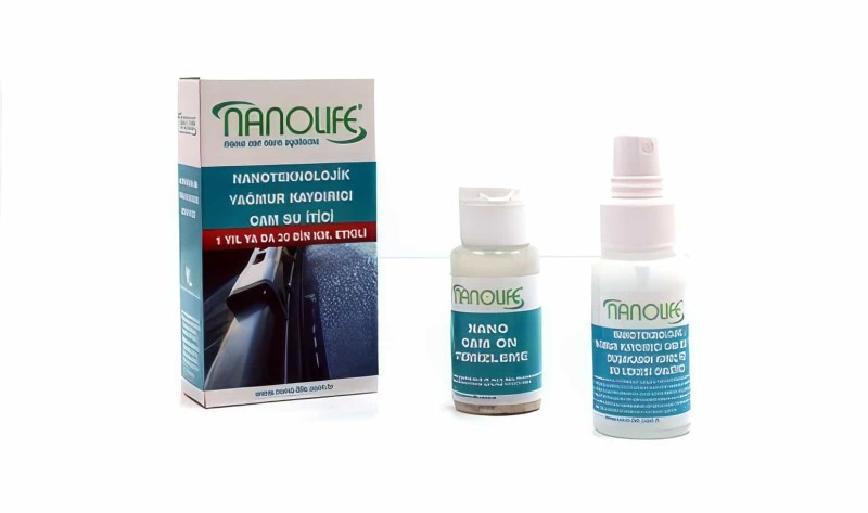 Nanolife Araç Cam Yağmur Kaydırıcı - Duşakabin Kireç Ve Su Lekesi Önleyici - Thumbnail