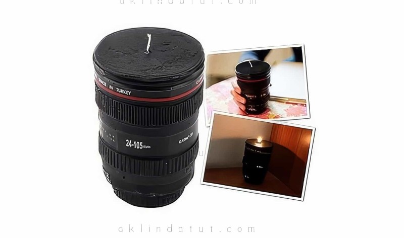 Objektif Şekilli Mum-candle Lens - Thumbnail