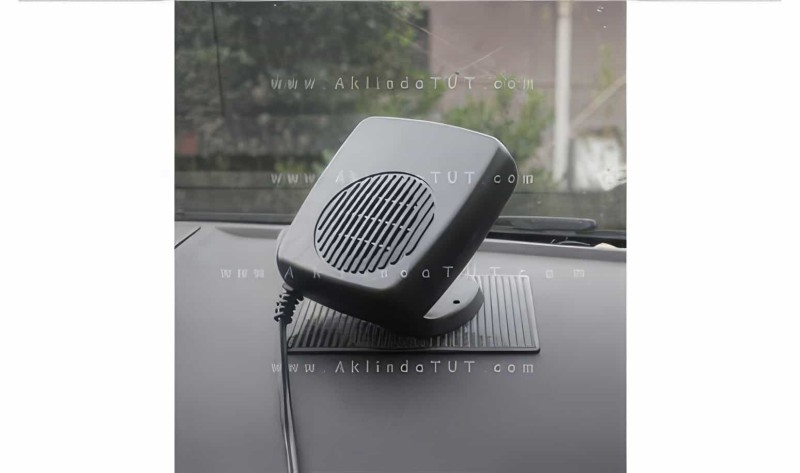 Oto Araç Isıtıcı Ve Soğutucu Çakmak Girişli Fan Cam Buğu Çözücü 12v 200watt - Thumbnail