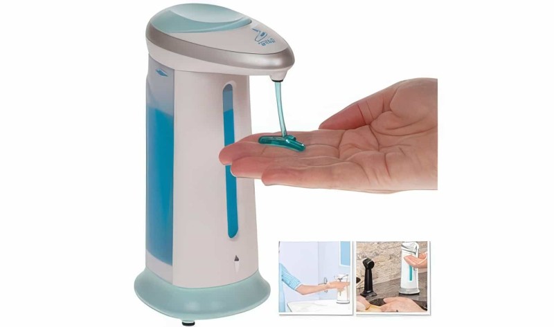Otomatik Fotoselli Hareket Sensörlü El Dezenfektan Dispenser Otomatı - Thumbnail