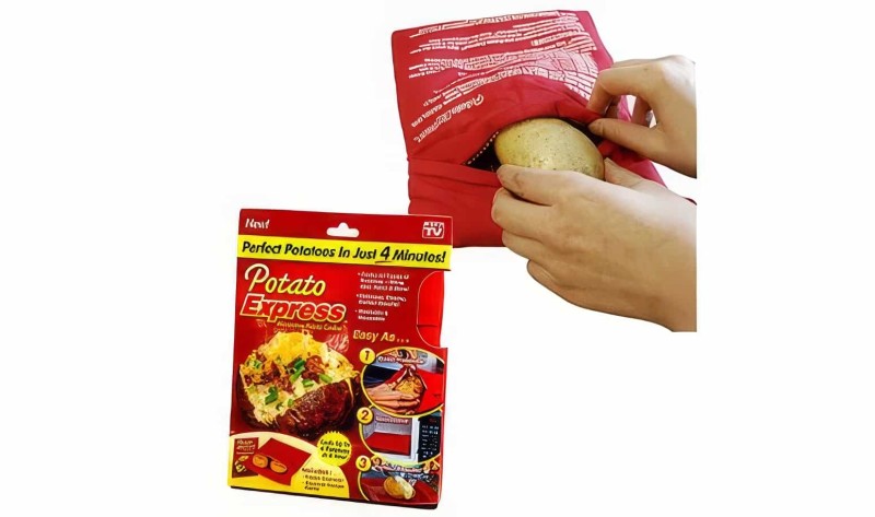 Patates Pişirme Kumpir Torbası - Potato Express - Thumbnail