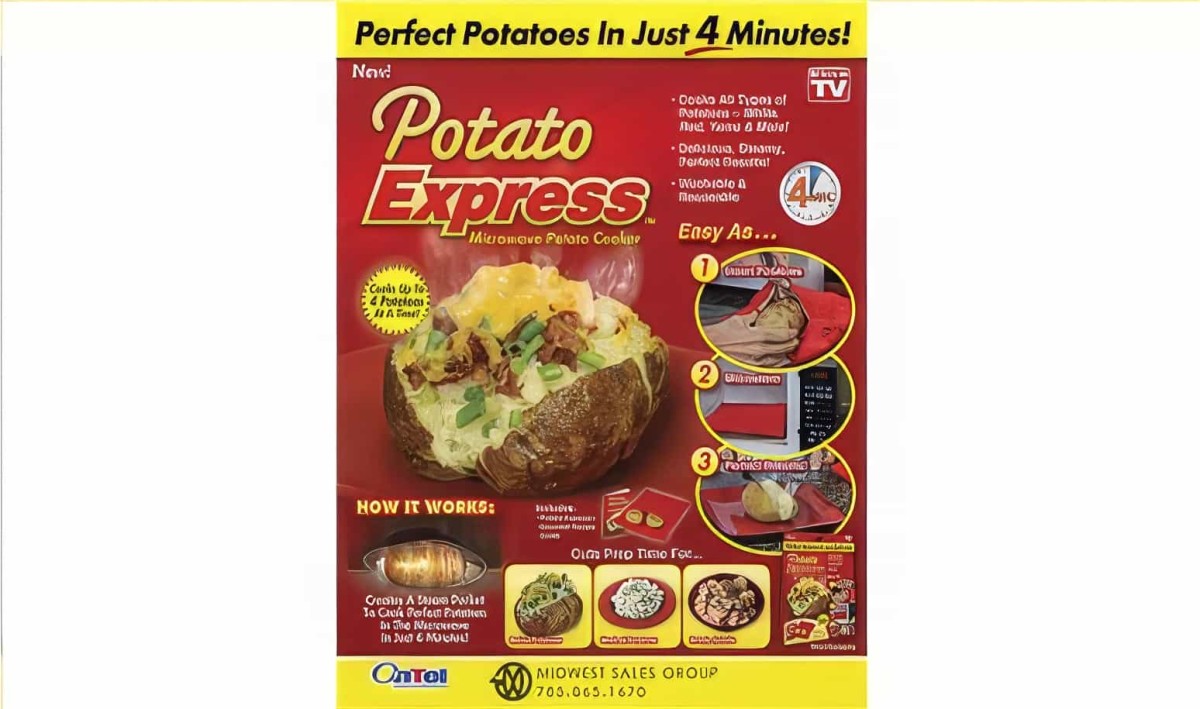 Patates Pişirme Kumpir Torbası - Potato Express