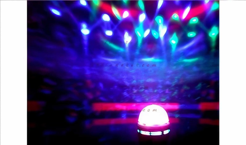 Renkli Led Lambalı Dönen Disko Ampul Magic Ball - Thumbnail