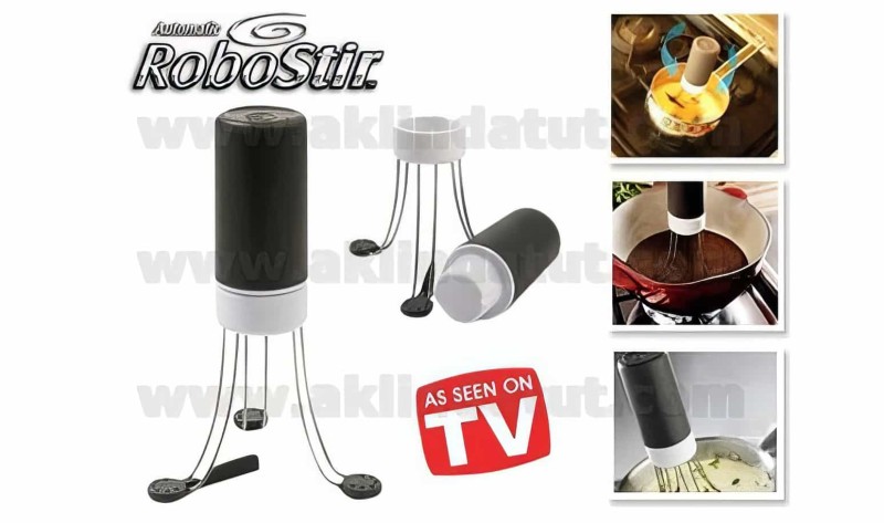 Robo Stir Otomatik Yemek Karıştırıcı Robot (mini Mikser) - Thumbnail