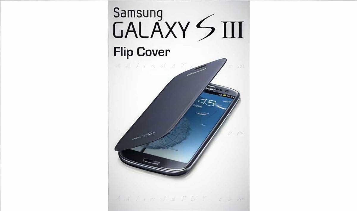 Samsung Galaxy S3 Flip Cover Kapaklı Kılıf