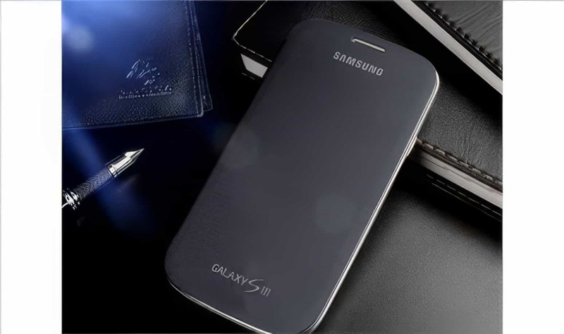Samsung Galaxy S3 Flip Cover Kapaklı Kılıf - Thumbnail