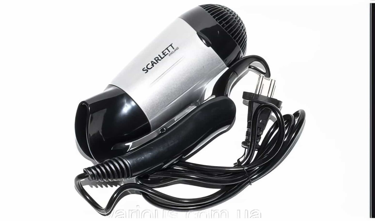 Scarlett England Hd68-6 1600 Watt Katlanabilir Seyahat Tipi Saç Kurutma Fön Makinası