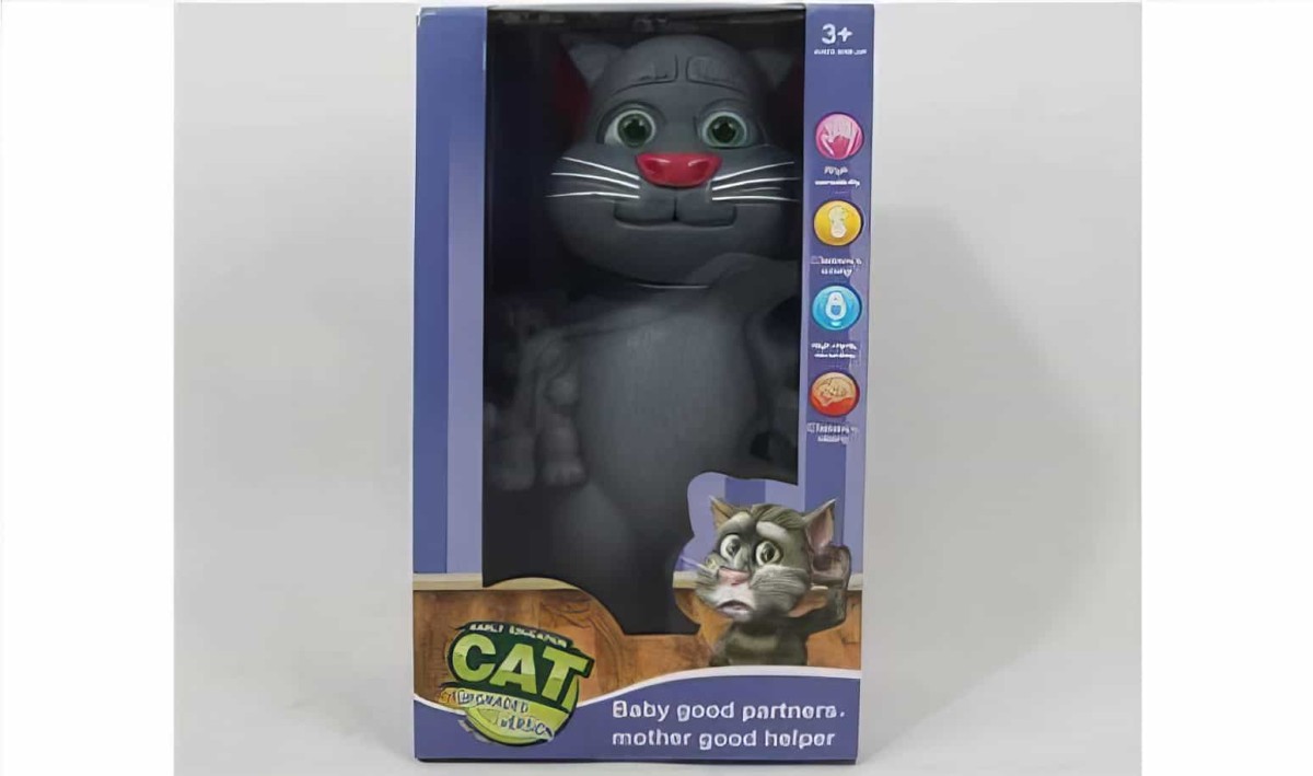 Ses Taklit Eden, Konuşan Kedi Oyuncağı Talking Tom Cat